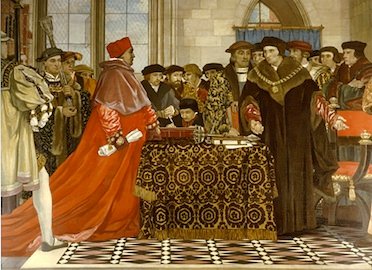More confronts Wolsey
